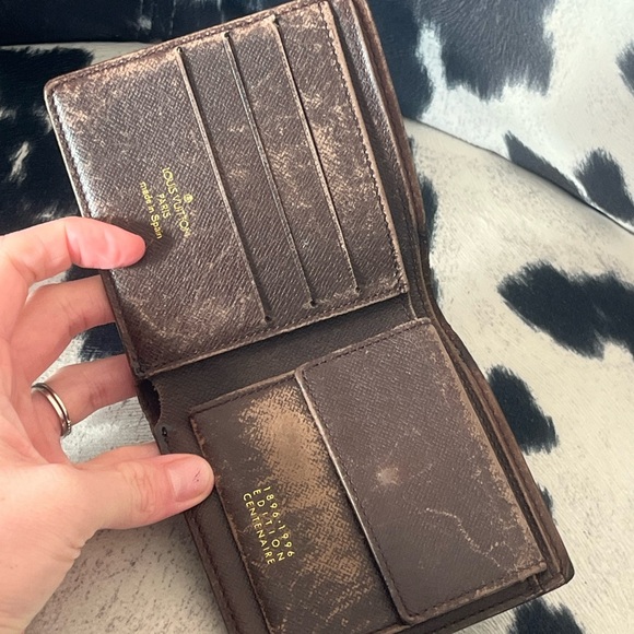 Louis Vuitton Damier Ebene Flap Wallet CA0996 - Picture 10 of 16